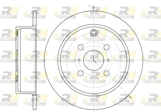ROADHOUSE 6805.00: Piduriketas Tagasild, Ø: 268mm, täis, Ø: 268mm