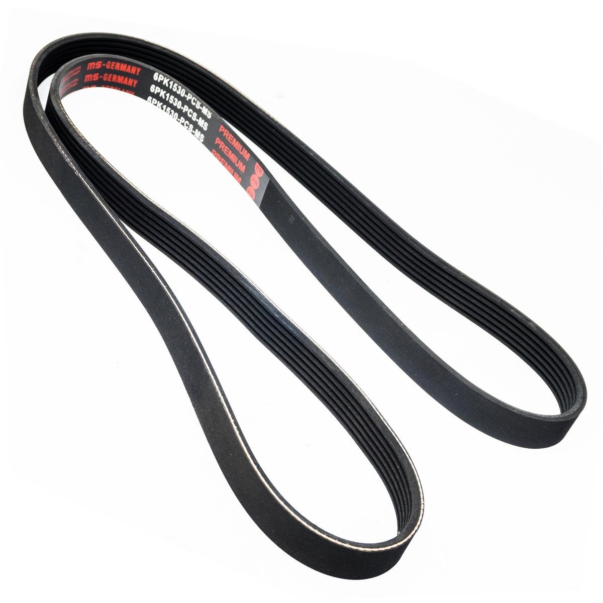 MASTER-SPORT 6PK1530-PCS-MS: Multireim 1530mm, Ribbeantall: 6
