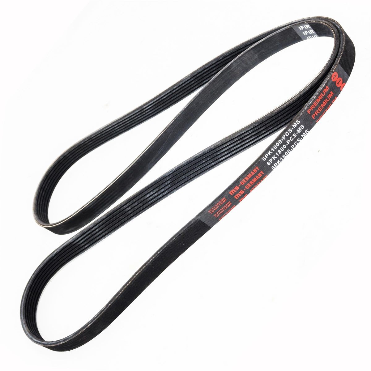 MASTER-SPORT 6PK1800-PCS-MS: Multireim 1800mm, Ribbeantall: 6