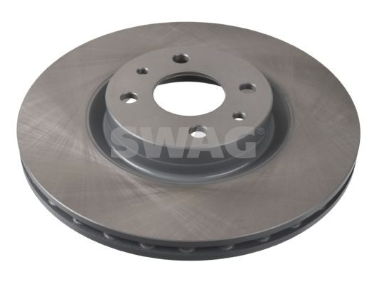 SWAG 70 91 8546: Piduriketas Esisild, Ø: 284mm, sisemine õhutus, Ø: 284mm, kaetud