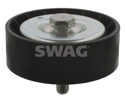 SWAG 70 93 6366: Rola intinzator, curea transmisie Ř: 65mm, Ř: 65mm, cu surub