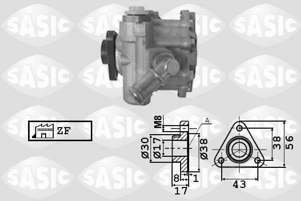 SASIC 7076049: Roolivõimu pump