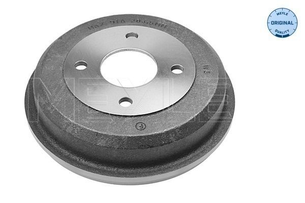 MEYLE 715 523 7035: Piduritrummel Tagasild, 243mm, ORIGINAL Quality
