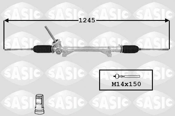 SASIC 7174031: Roolilatt koos sisemise rooliotsaga, ilma kuulliigendita