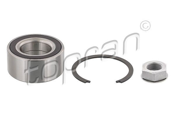 TOPRAN 723 079: Set rulment roata Axa fata stanga, Axa fata dreapta, cu piulita, cu inel siguranta, cu senzor magnetic inelar integrat