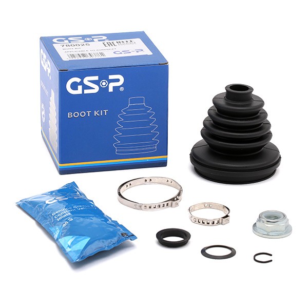 GSP 780025: Kaitsekummikomplekt, veovõll rattapool, Polükloropreen (neopreen)