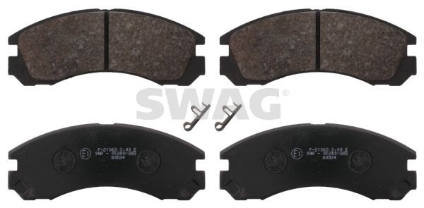 SWAG 80 91 6646: Plăcuțe de frână punte fata
