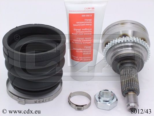 CDX 8012/43: Liigendlaager, veovõll