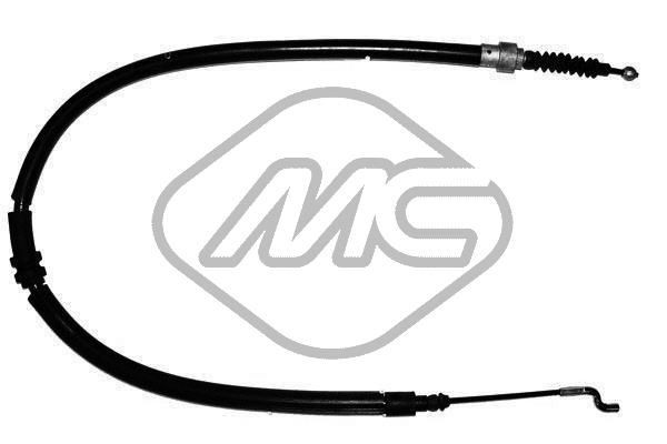 Metalcaucho 80368: Cablu, frana de parcare pe ambele parti, 949/715mm, 949/715mm