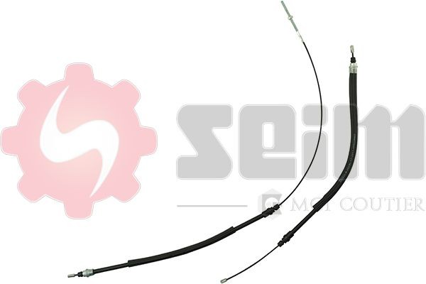 SEIM 803810: Cablu, frana de parcare spate, 872/386+560/385mm, 872/386+560/385mm
