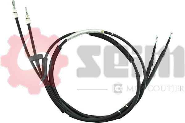 SEIM 805002: Cablu, frana de parcare spate, 1928/1765+2005/1843mm, 1928/1765+2005/1843mm