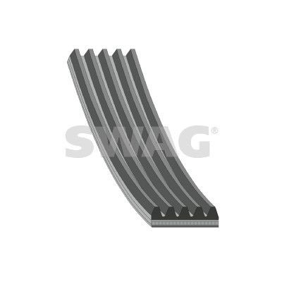 SWAG 83 92 8875: Multireim 1355mm, Ribbeantall: 5