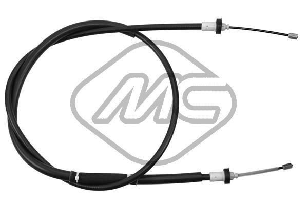 Metalcaucho 83125: Cavo freno a mano Dx, 1720/1502mm, 1720/1502mm