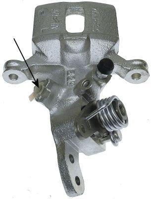 HELLA 8AC 355 380-291: Etrier de frână fara suport