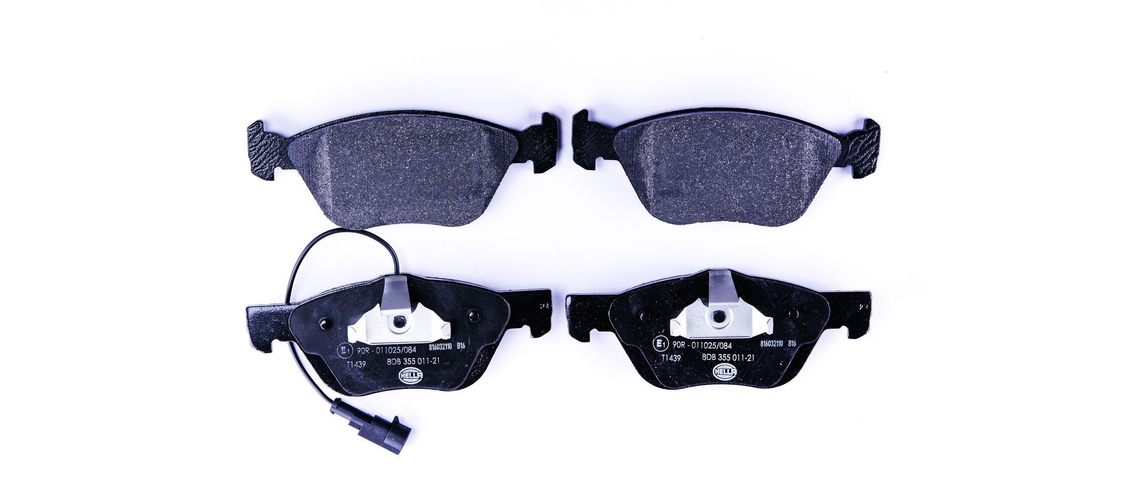 HELLA 8DB 355 011-211: Piduriklotsid