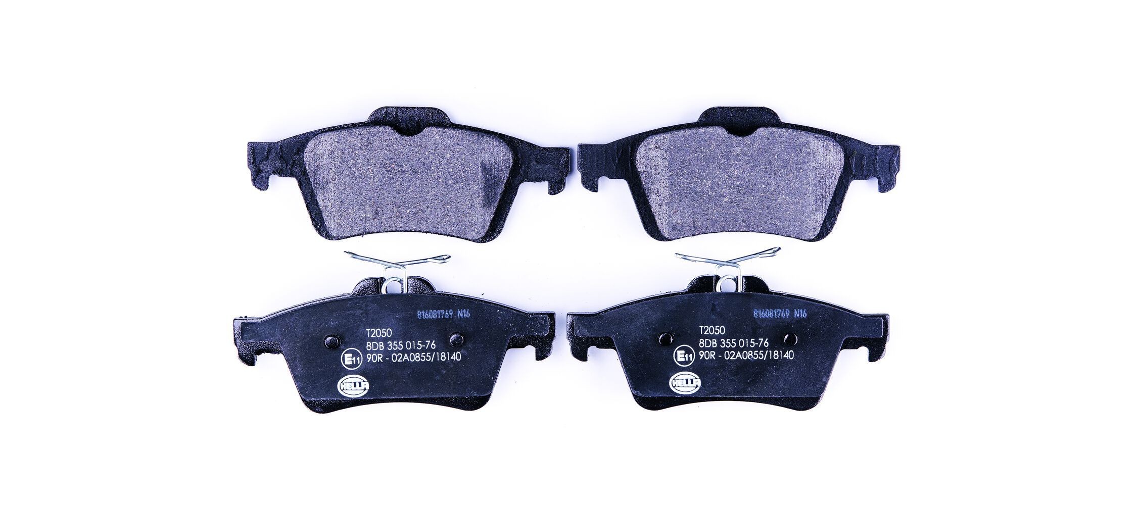 HELLA 8DB 355 015-761: Piduriklotsid