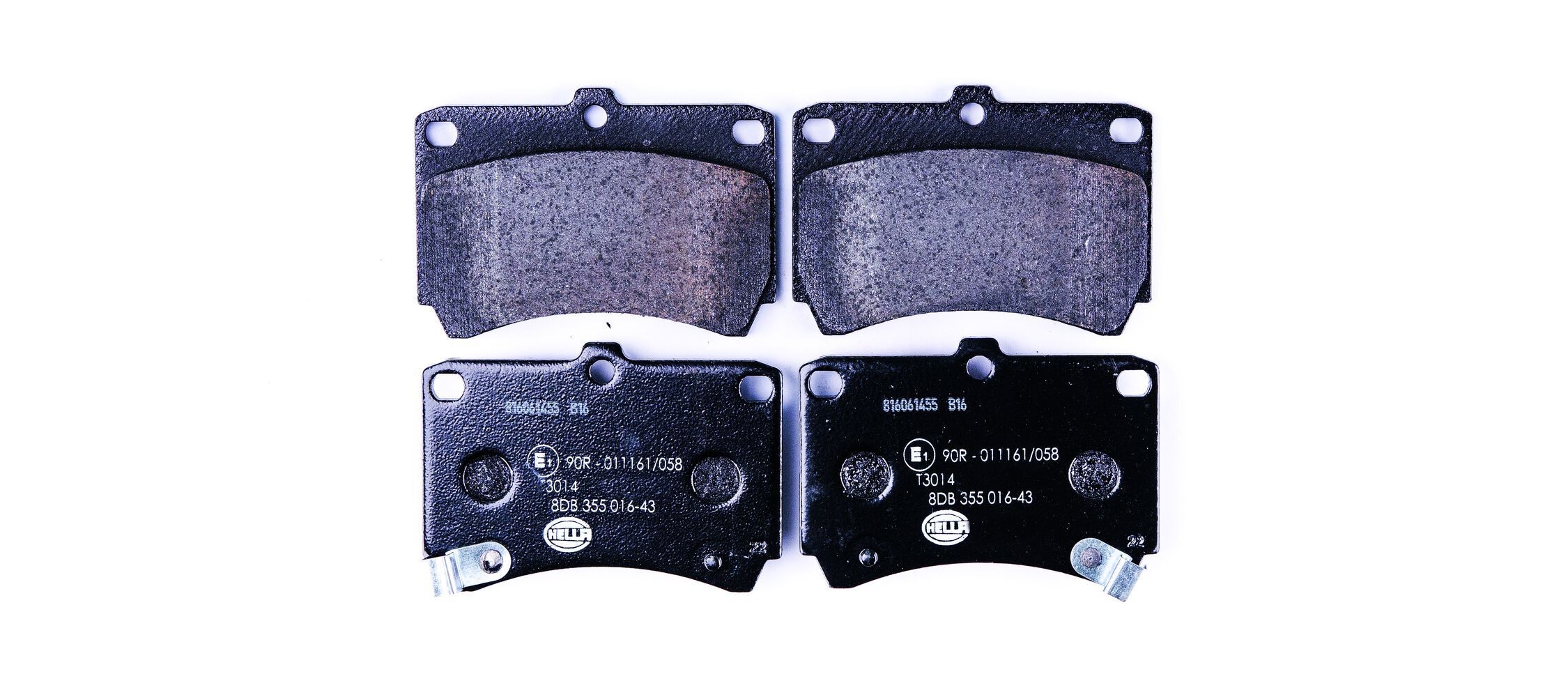 HELLA 8DB 355 016-431: Piduriklotsid