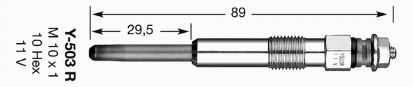 NGK 4279: Hehkutulppa