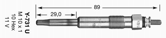 NGK 6281: Kvēlsvece D-Power