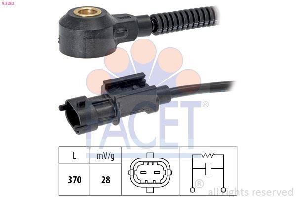 FACET 9.3252: Detonatsiooniandur Made in Italy - OE Equivalent