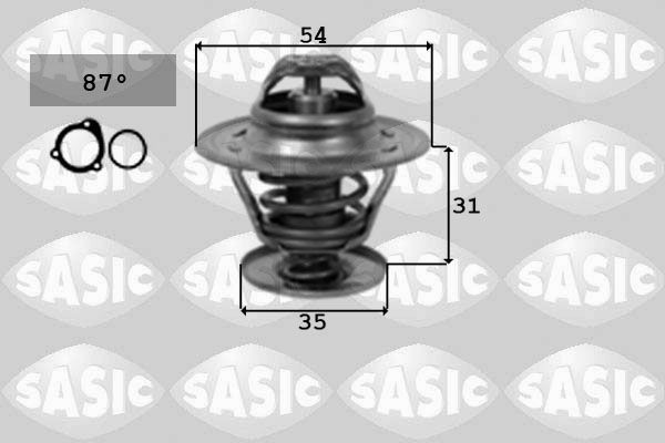 SASIC 9000161: Termostaat, Jahutusvedelik