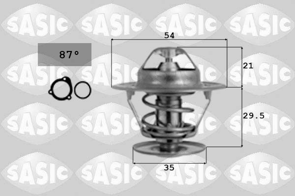 SASIC 9000387: Termostaat, Jahutusvedelik