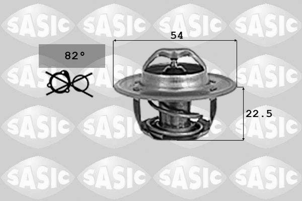 SASIC 9000726: Termostaat, Jahutusvedelik