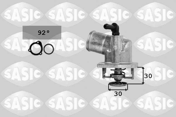 SASIC 9000728: Termostaat, Jahutusvedelik