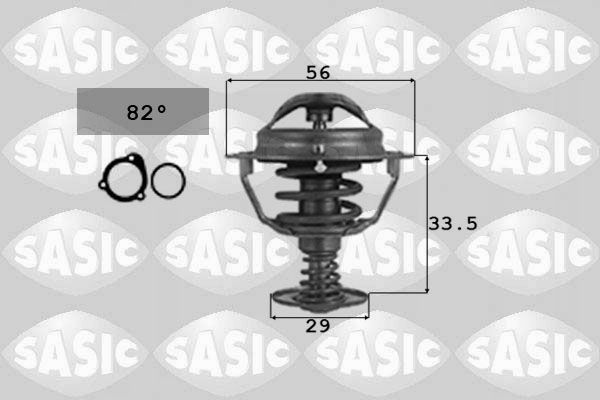 SASIC 9000739: Termostaat, Jahutusvedelik