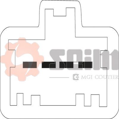 SEIM 901527: Mecanism actionare geam fata stanga, electric, cu motor electric