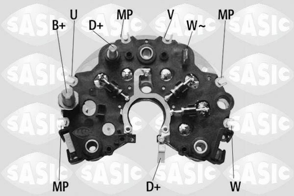 SASIC 9166003: Likriktare, generator