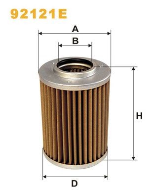 WIX FILTERS 92121E: Filtro idraulico per cambio automatico