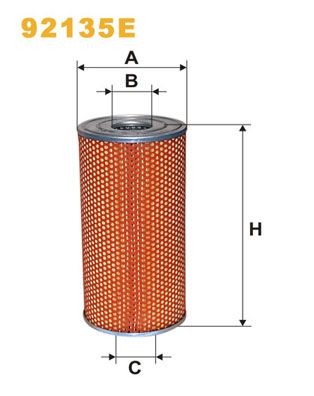 WIX FILTERS 92135E: Oljefilter