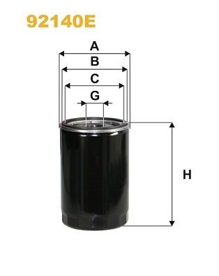 WIX FILTERS 92140E: Eļļas filtrs