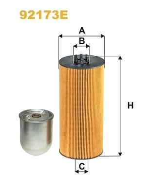 WIX FILTERS 92173E: Õlifilter