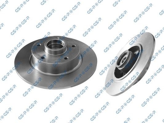 GSP 9225038: Piduriketas Ø: 260mm, täis, Ø: 260mm, koos integreeritud ABS-anduriga