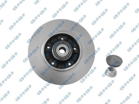GSP 9225038K: Piduriketas Ø: 260mm, täis, Ø: 260mm, koos integreeritud ABS-anduriga