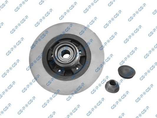 GSP 9230144K: Piduriketas Tagasild vasakul, Tagasild paremal, Ø: 274mm, täis, Ø: 274mm, koos integreeritud ABS-anduriga