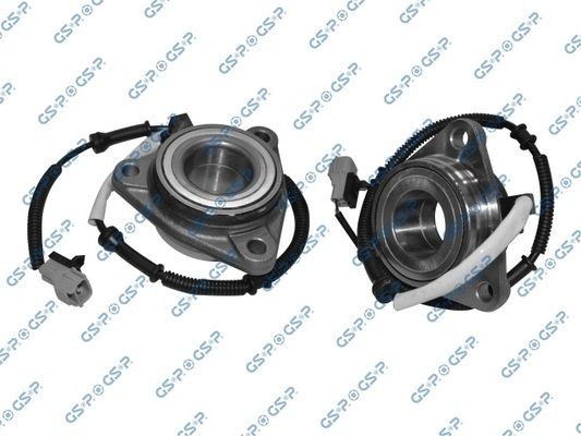 GSP 9245021: Hjullager framaksel venstre, framaksel høyre, med integrert ABS-sensor