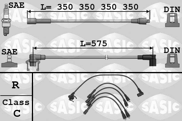SASIC 9284009: Süütesüsteemikomplekt