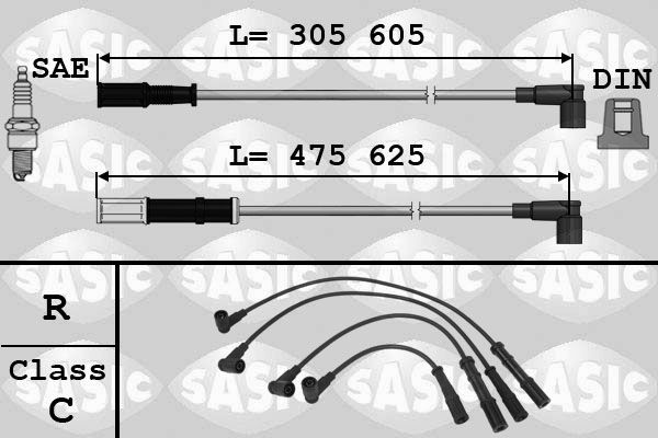 SASIC 9286014: Süütesüsteemikomplekt
