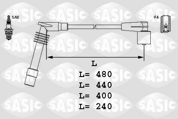 SASIC 9286030: Set cablaj aprinder