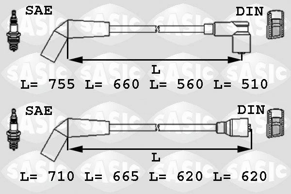 SASIC 9286032: Süütesüsteemikomplekt