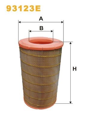 WIX FILTERS 93123E: Luftfilter