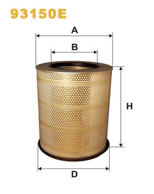 WIX FILTERS 93150E: Õhufilter
