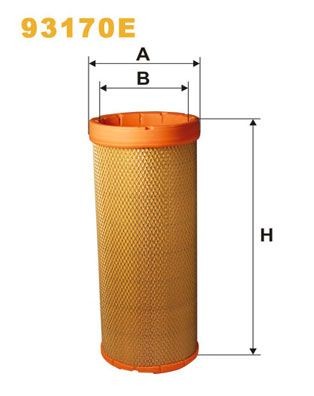 WIX FILTERS 93170E: Φίλτρο δευτερεύοντος αέρα
