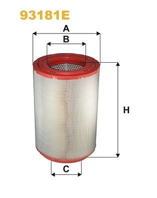 WIX FILTERS 93181E: Oro filtras