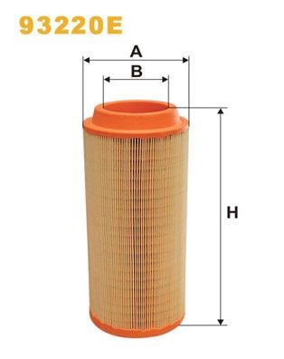 WIX FILTERS 93220E: Õhufilter