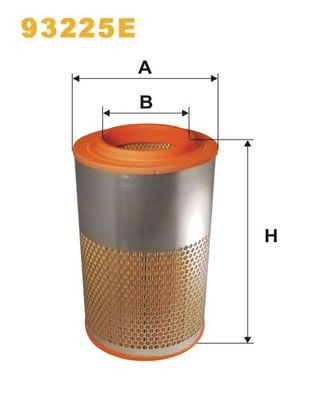 WIX FILTERS 93225E: Luftfilter