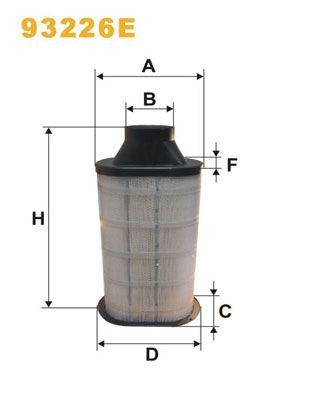 WIX FILTERS 93226E: Luftfilter